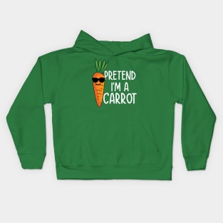 Pretend I'm a Carrot Kids Hoodie